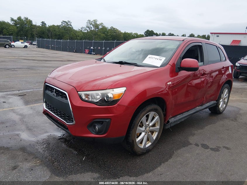 2014 Mitsubishi Outlander VIN 4A4AP3AU3EE014304 IAAI salvage auction — SIDE, Salvage (South Carolina), sold $1,150 on 2026-07-10 (photo 2)
