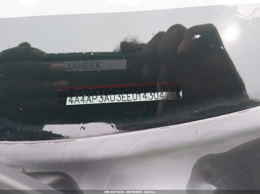 2014 Mitsubishi Outlander VIN 4A4AP3AU3EE014304 IAAI salvage auction — SIDE, Salvage (South Carolina), sold $1,150 on 2026-07-10 (photo 9)