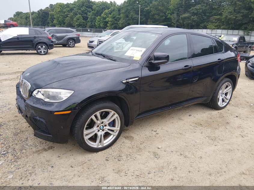 2014 BMW X6 m VIN 5YMGZ0C50E0C40291 IAAI salvage auction — EXTERIOR BURN, Salvage (Georgia), sold $7,500 on 2026-07-30 (photo 2)