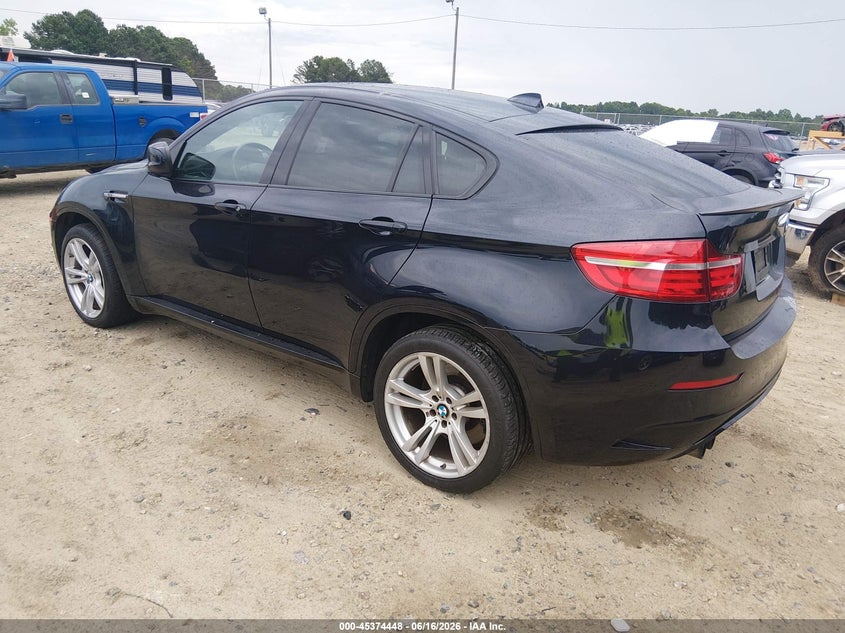 2014 BMW X6 m VIN 5YMGZ0C50E0C40291 IAAI salvage auction — EXTERIOR BURN, Salvage (Georgia), sold $7,500 on 2026-07-30 (photo 3)