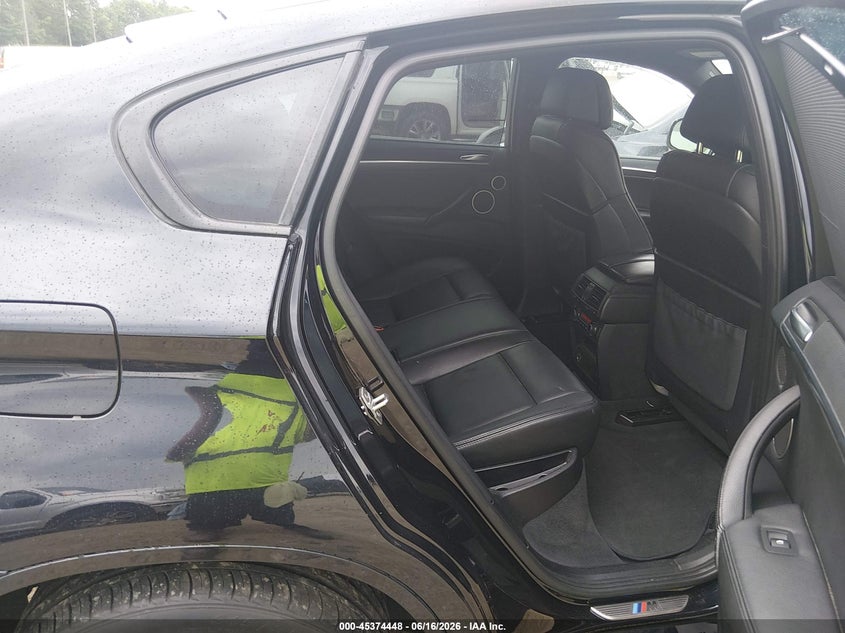 2014 BMW X6 m VIN 5YMGZ0C50E0C40291 IAAI salvage auction — EXTERIOR BURN, Salvage (Georgia), sold $7,500 on 2026-07-30 (photo 8)