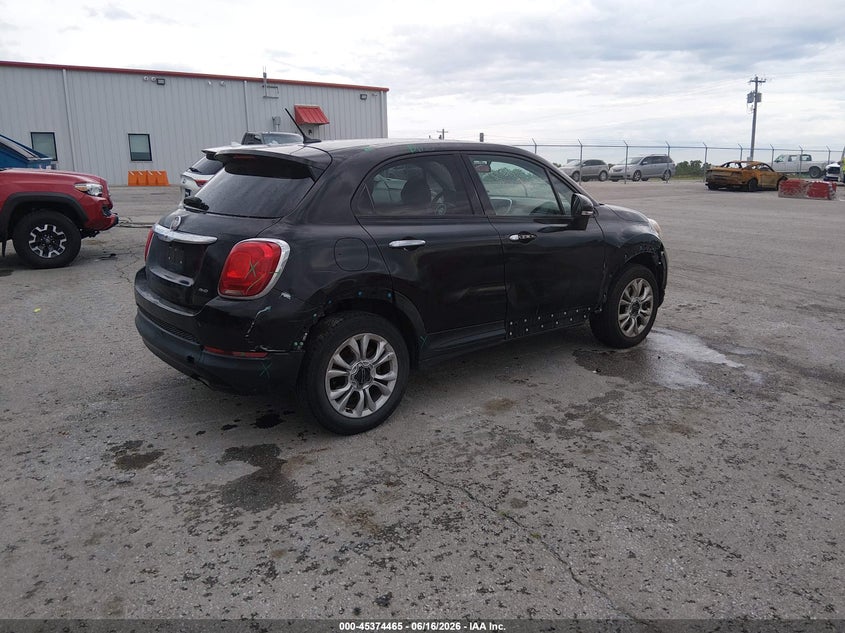 2016 Fiat 500x VIN ZFBCFYBT6GP401817 IAAI salvage auction — RIGHT SIDE, Salvage (Missouri), sold $300 on 2026-07-16 (photo 4)