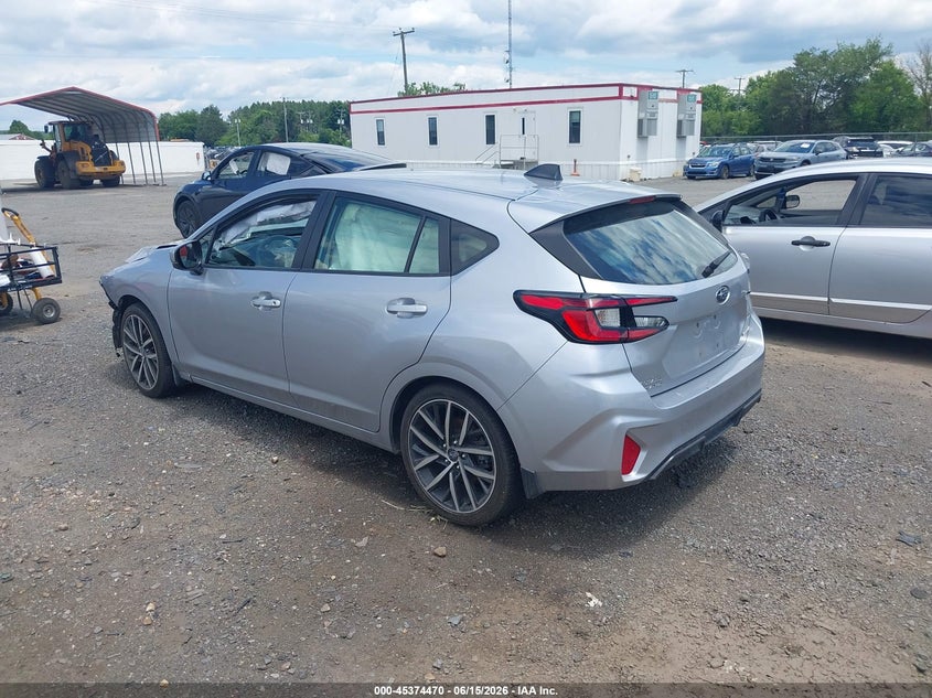 2024 Subaru Impreza VIN JF1GUAFC6R8302584 IAAI salvage auction — FRONT END, Salvage (Virginia), sold $1,250 on 2026-07-28 (photo 3)