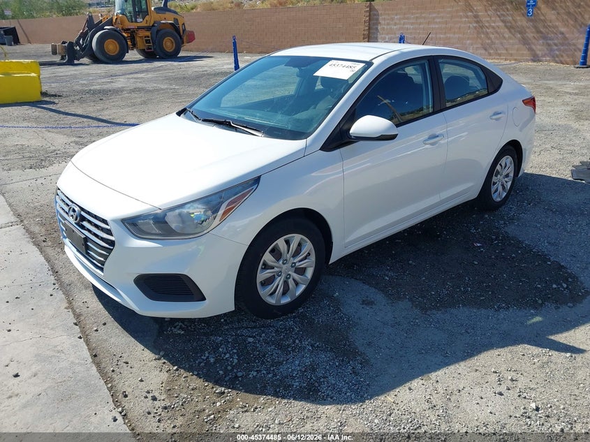 2020 Hyundai Accent VIN 3KPC24A60LE118451 IAAI salvage auction — NORMAL WEAR, Sf97 (California), sold $8,500 on 2026-07-28 (photo 2)