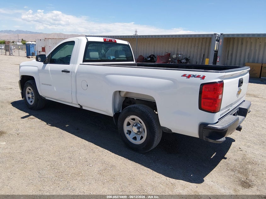 2016 Chevrolet Silverado 1500 VIN 1GCNKNEH1GZ336449 IAAI salvage auction — NORMAL WEAR, Sf97 (California), sold $10,700 on 2026-07-28 (photo 3)