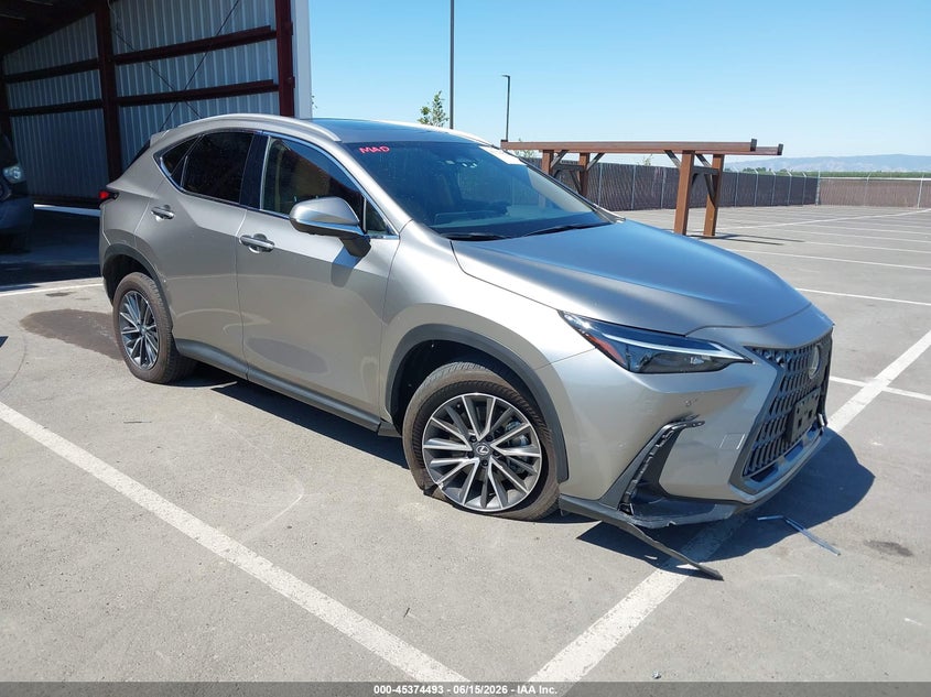 2025 Lexus NX 350 VIN 2T2GGCEZXSC071536 — IAAI salvage auction photo