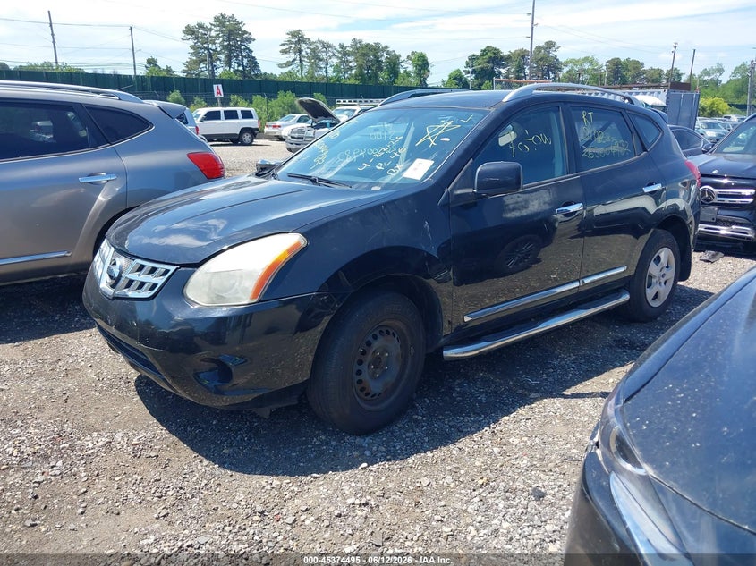 2012 Nissan Rogue VIN JN8AS5MVXCW713401 IAAI salvage auction — FRONT END, Salvage Title, sold $450 on 2026-07-14 (photo 2)