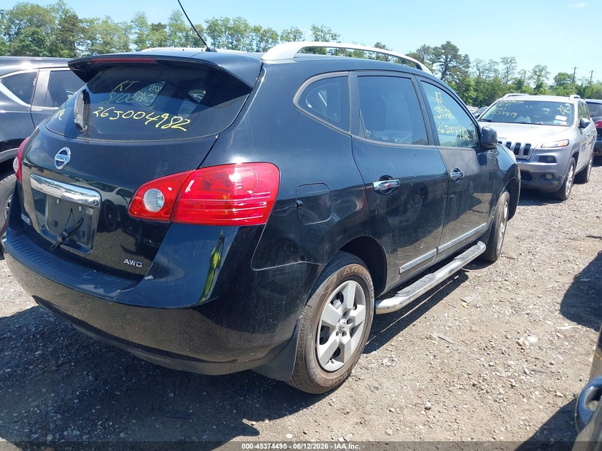 2012 Nissan Rogue VIN JN8AS5MVXCW713401 IAAI salvage auction — FRONT END, Salvage Title, sold $450 on 2026-07-14 (photo 4)