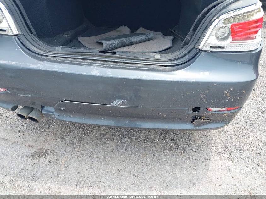 2008 BMW 5er VIN WBANU53558CT09890 IAAI salvage auction — REAR END, Clear (Oklahoma), sold $450 on 2026-08-04 (photo 6)