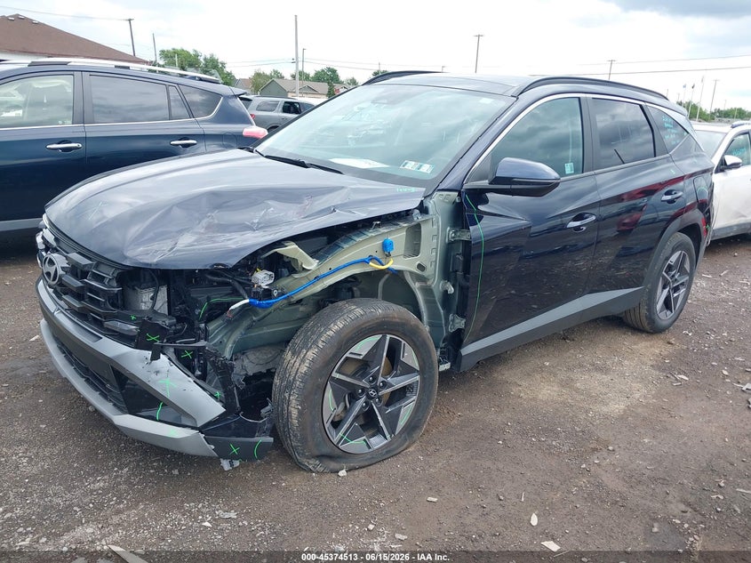 2025 Hyundai Tucson VIN KM8JCDD12SU252295 IAAI salvage auction — LEFT FRONT, Salvage Title, sold $9,800 on 2026-07-22 (photo 2)