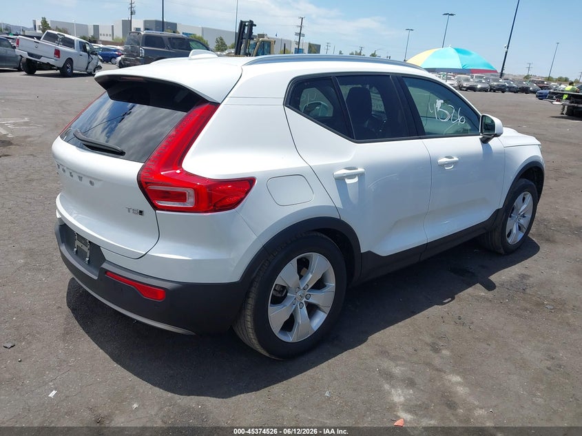 2022 Volvo Xc40 VIN YV4162UK8N2763273 IAAI salvage auction — LEFT REAR, Salvage Title, sold $25 on 2026-07-24 (photo 4)