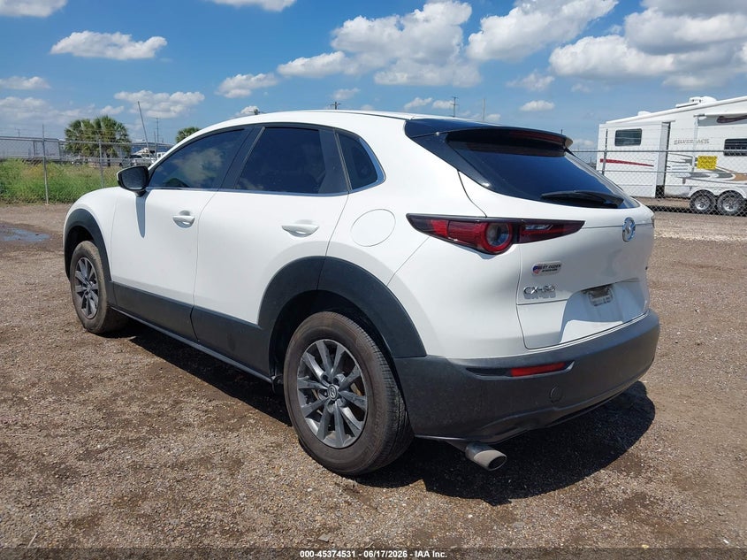 2020 Mazda Cx-30 VIN 3MVDMABL1LM132302 IAAI salvage auction — SIDE, Original (Texas), sold $4,150 on 2026-07-22 (photo 3)