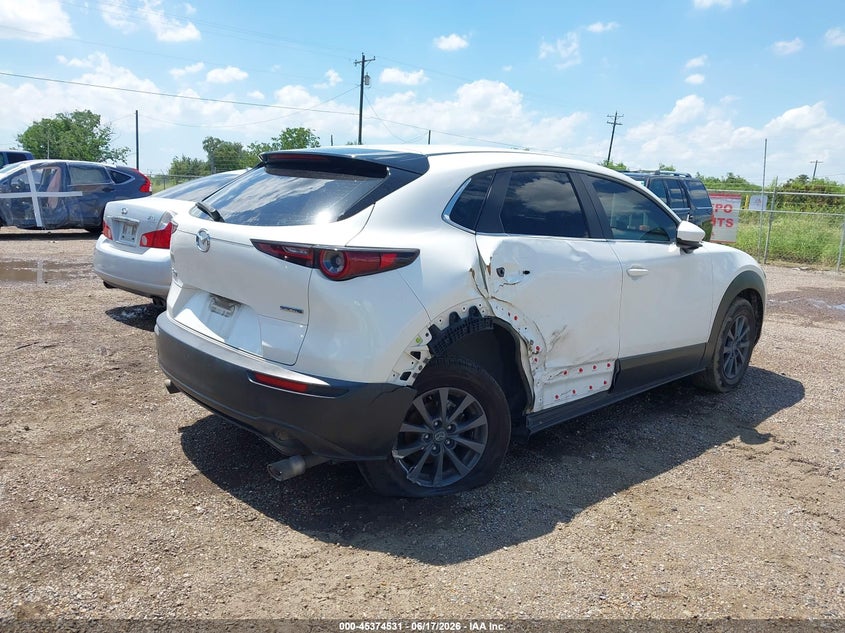 2020 Mazda Cx-30 VIN 3MVDMABL1LM132302 IAAI salvage auction — SIDE, Original (Texas), sold $4,150 on 2026-07-22 (photo 4)