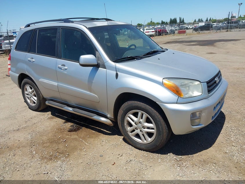 2002 Toyota Rav 4 VIN JTEGH20V820057415 IAAI salvage auction — NORMAL WEAR, Clear - Dealer Only (California), sold $850 on 2026-07-22 (photo 1)