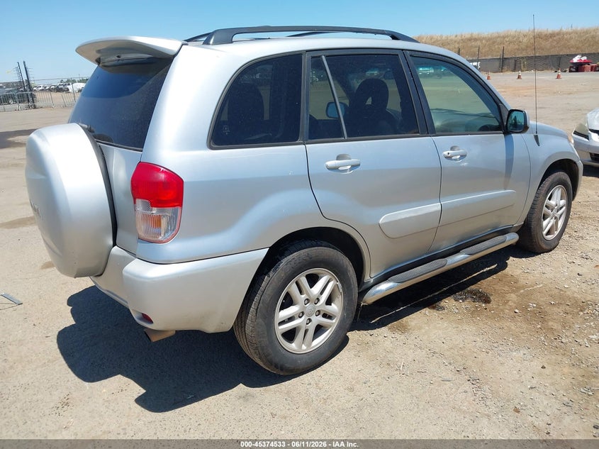 2002 Toyota Rav 4 VIN JTEGH20V820057415 IAAI salvage auction — NORMAL WEAR, Clear - Dealer Only (California), sold $850 on 2026-07-22 (photo 4)