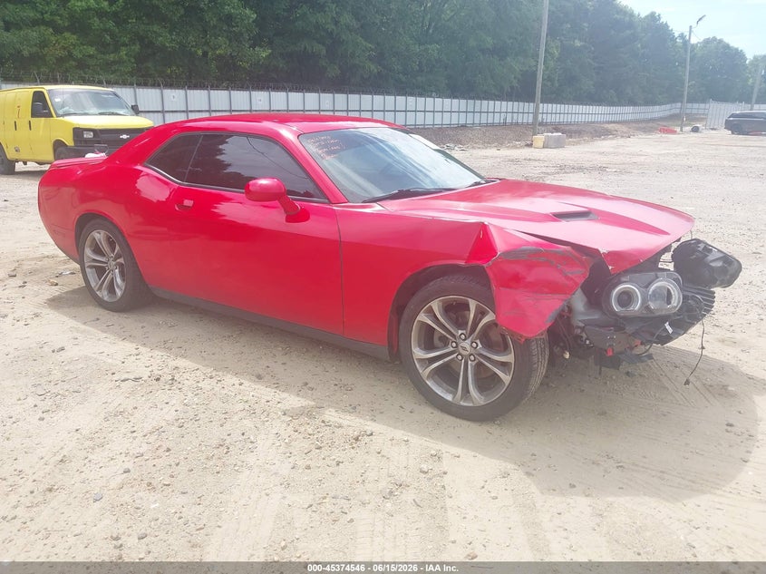 2021 Dodge Challenger VIN 2C3CDZBT3MH546603 IAAI salvage auction — FRONT END, Wait Title, sold $5,950 on 2026-09-11 (photo 1)