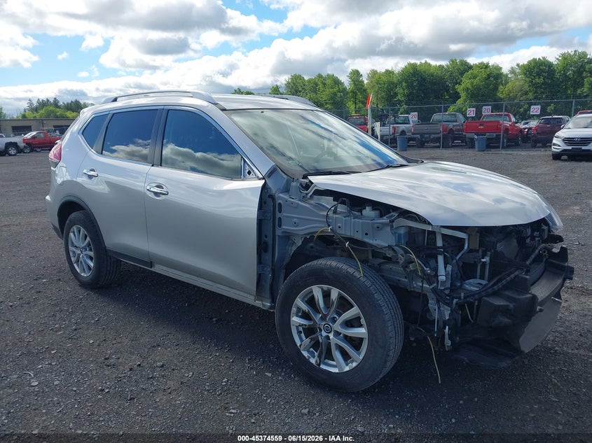 2020 Nissan Rogue VIN JN8AT2MV4LW110729 IAAI salvage auction — FRONT END, Salvage Title, sold $4,600 on 2026-07-24 (photo 1)