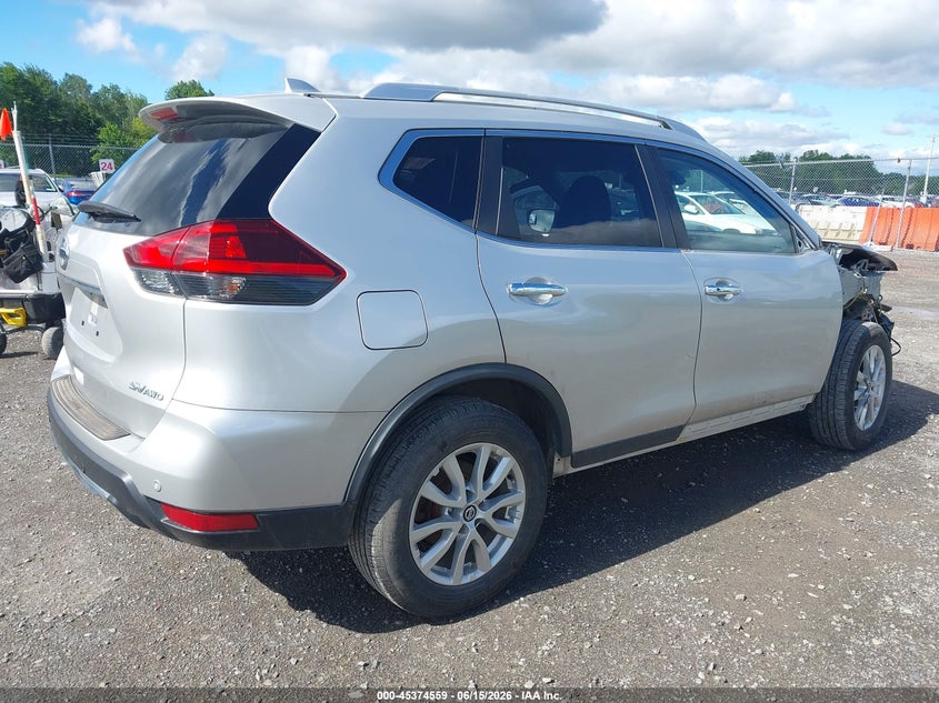 2020 Nissan Rogue VIN JN8AT2MV4LW110729 IAAI salvage auction — FRONT END, Salvage Title, sold $4,600 on 2026-07-24 (photo 4)