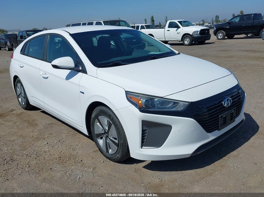 2019 Hyundai Ioniq hybrid VIN KMHC65LC3KU107940 IAAI salvage auction — RIGHT REAR, SF97 (California), sold $7,100 on 2026-07-29 (photo 1)