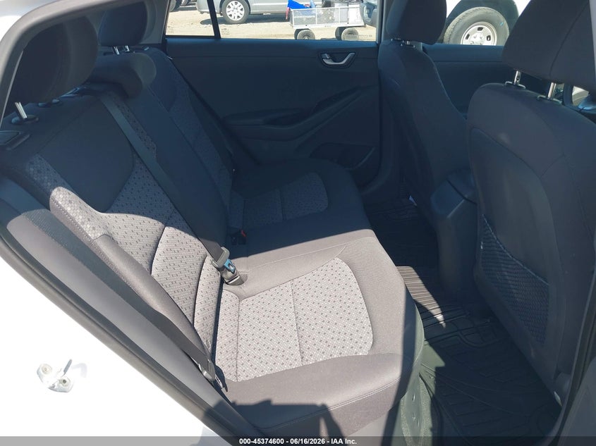 2019 Hyundai Ioniq hybrid VIN KMHC65LC3KU107940 IAAI salvage auction — RIGHT REAR, SF97 (California), sold $7,100 on 2026-07-29 (photo 8)