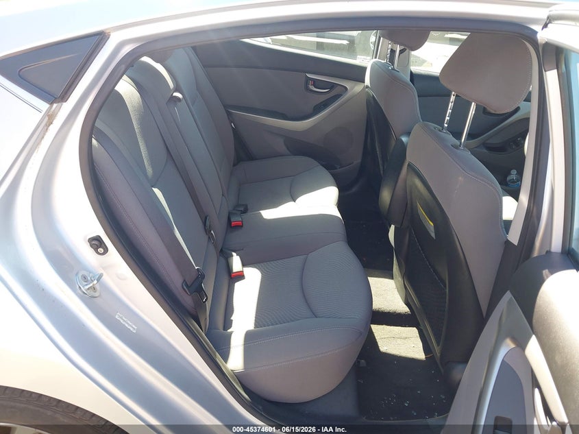 2014 Hyundai Elantra VIN KMHDH4AE6EU163338 IAAI salvage auction — RIGHT SIDE, Salvage - Greater Than 75% (Maryland), sold $1,650 on 2026-07-15 (photo 8)