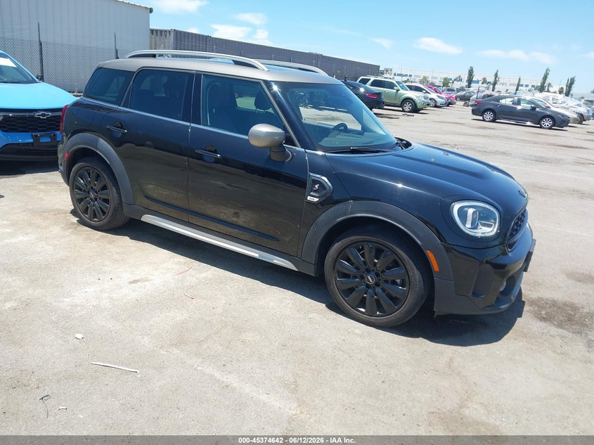 2022 Mini Countryman VIN WMZ53BR09N3P05123 — IAAI salvage auction photo