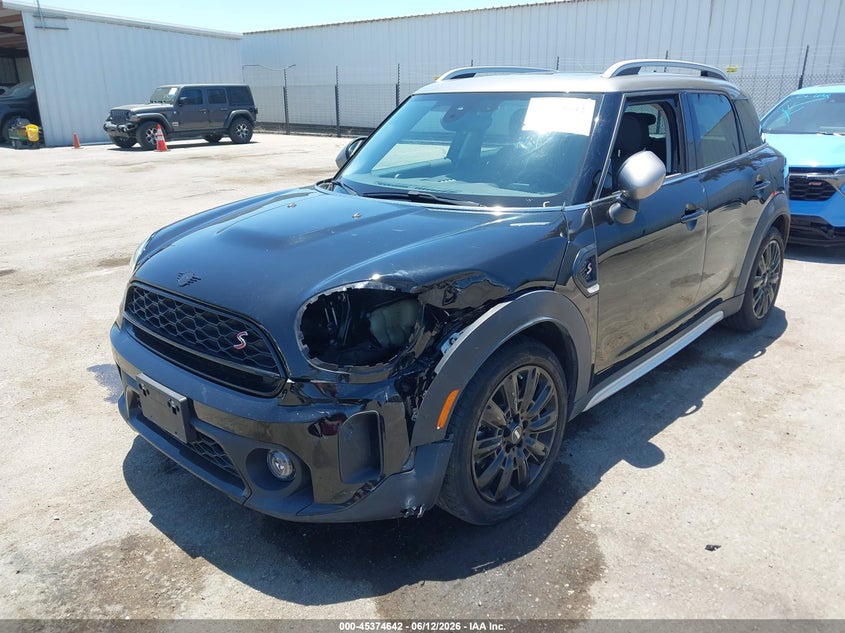 2022 Mini Countryman VIN WMZ53BR09N3P05123 IAAI salvage auction — LEFT FRONT, Salvage Title, sold $7,300 on 2026-07-29 (photo 6)