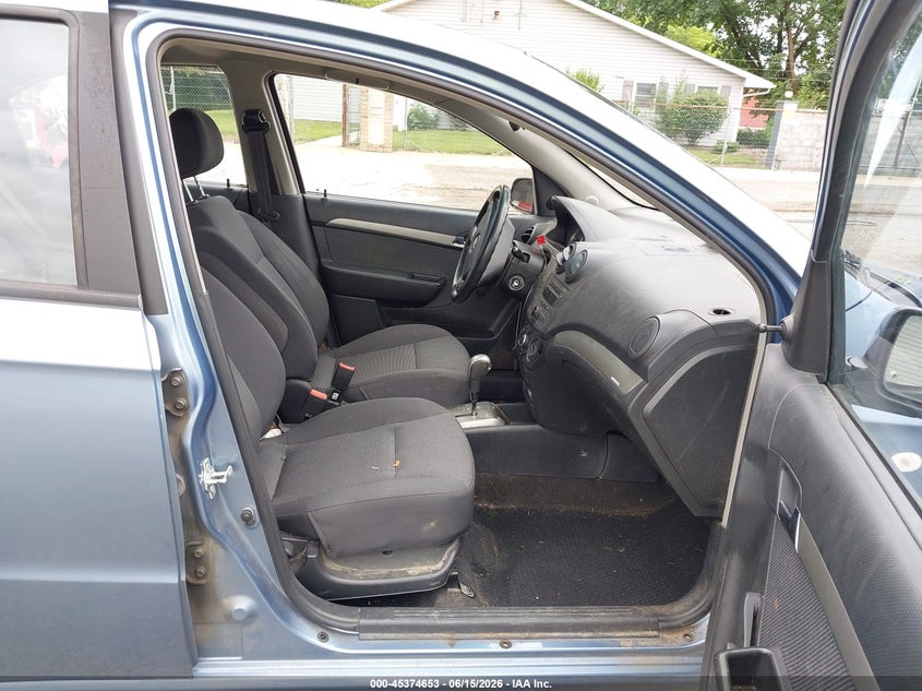 2008 Chevrolet Aveo VIN KL1TD56608B050074 IAAI salvage auction — REAR END, Salvage (Ohio), sold $275 on 2026-07-06 (photo 5)