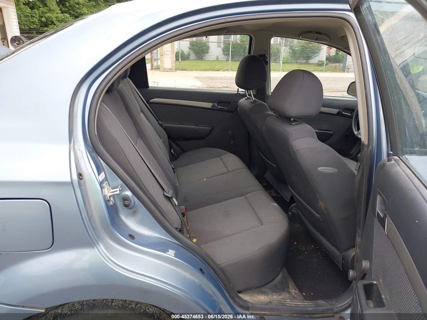 2008 Chevrolet Aveo VIN KL1TD56608B050074 IAAI salvage auction — REAR END, Salvage (Ohio), sold $275 on 2026-07-06 (photo 8)