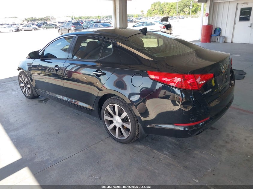 2013 Kia Optima VIN 5XXGN4A71DG091822 IAAI salvage auction — FRONT END, Rebuildable (Florida), sold $600 on 2026-07-08 (photo 3)