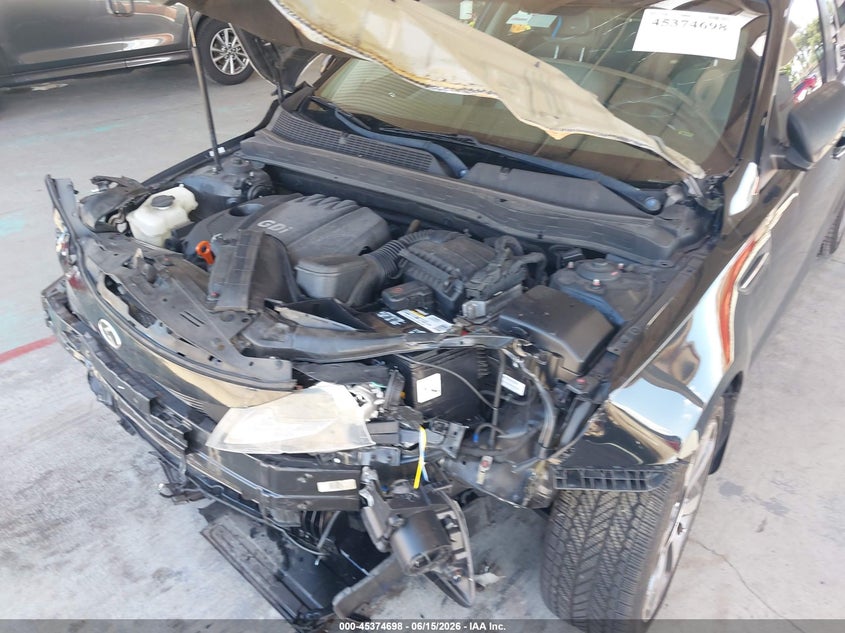 2013 Kia Optima VIN 5XXGN4A71DG091822 IAAI salvage auction — FRONT END, Rebuildable (Florida), sold $600 on 2026-07-08 (photo 6)