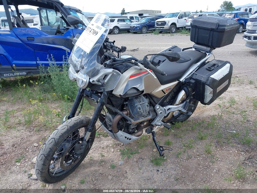 2025 Moto guzzi VIN ZGUMLUB03SS000060 IAAI salvage auction — ALL OVER, Salvage Title, sold $2,750 on 2026-08-04 (photo 2)
