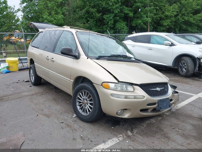 2000 Chrysler Town & country VIN 1C4GP64LXYB566801 IAAI salvage auction — LEFT FRONT, Salvage (North Carolina), sold $250 on 2026-07-09 (photo 1)