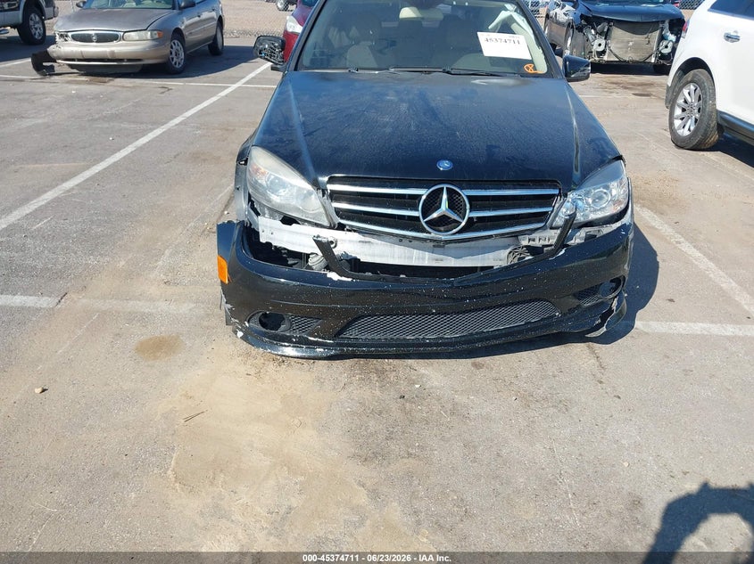 2011 Mercedes-benz C-klasse VIN WDDGF5EB6BR157735 IAAI salvage auction — FRONT END, Salvage (Tennessee), sold $250 on 2026-07-07 (photo 6)
