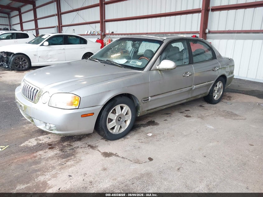 2003 Kia Optima VIN KNAGD126135228488 IAAI salvage auction — ROOF, Clear (Michigan), sold $400 on 2026-07-09 (photo 2)
