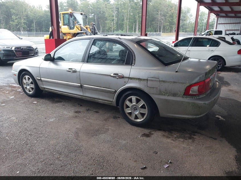 2003 Kia Optima VIN KNAGD126135228488 IAAI salvage auction — ROOF, Clear (Michigan), sold $400 on 2026-07-09 (photo 3)