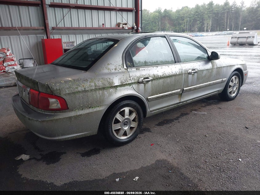 2003 Kia Optima VIN KNAGD126135228488 IAAI salvage auction — ROOF, Clear (Michigan), sold $400 on 2026-07-09 (photo 4)