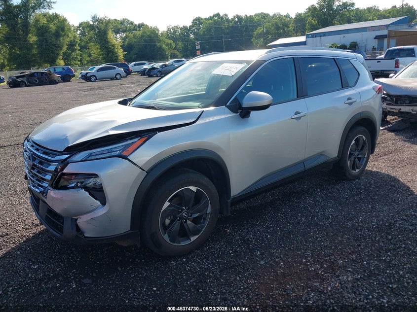 2024 Nissan Rogue VIN JN8BT3BA1RW004418 IAAI salvage auction — FRONT END, Clear (South Carolina), sold $5,700 on 2026-07-28 (photo 2)