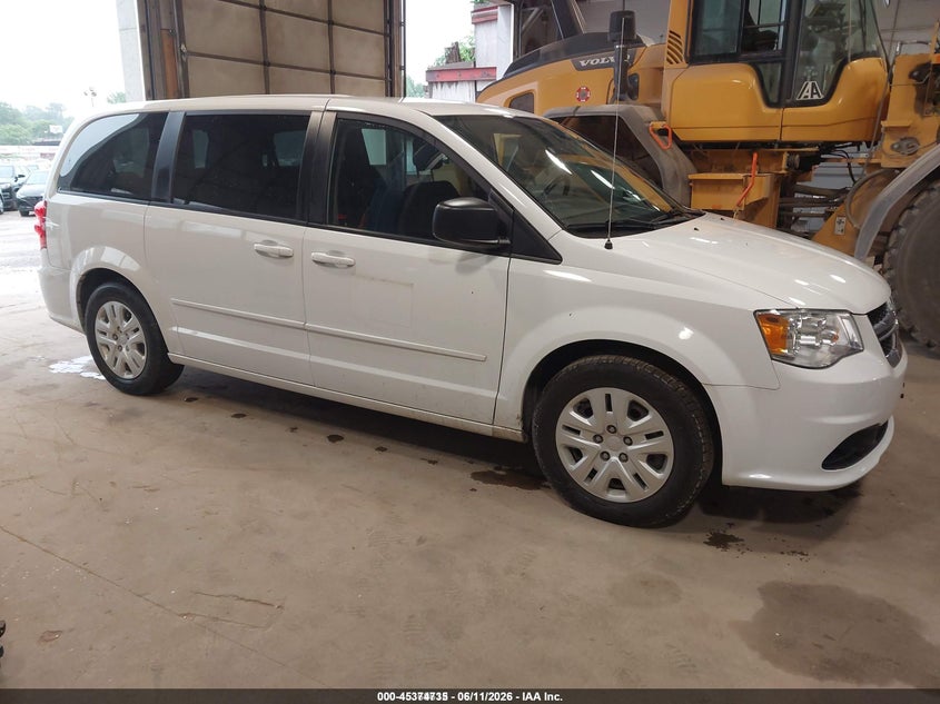 2017 Dodge Grand caravan VIN 2C4RDGBG0HR736629 IAAI salvage auction — NORMAL WEAR, Sf97 (Minnesota), sold $13,150 on 2026-07-14 (photo 1)