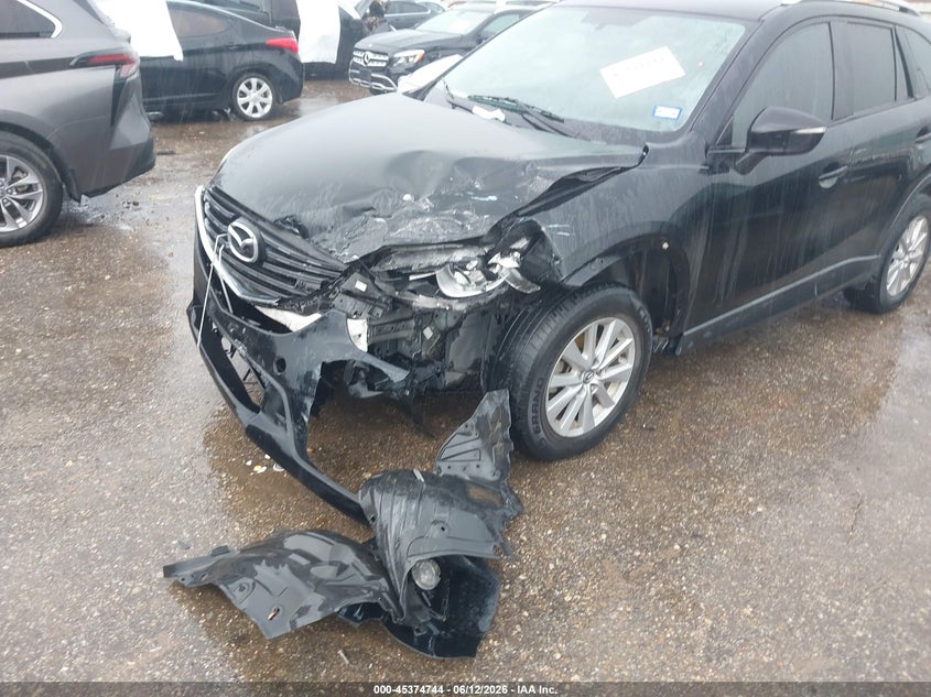 2016 Mazda Cx-5 VIN JM3KE2CY9G0781285 IAAI salvage auction — FRONT END, Salvage (Texas), sold $1,550 on 2026-07-29 (photo 6)