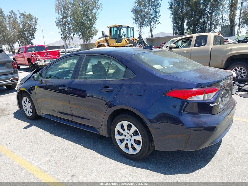2021 Toyota Corolla VIN JTDEPMAE4MJ166931 IAAI salvage auction — SIDE, Salvage Title, sold $3,900 on 2026-07-14 (photo 3)