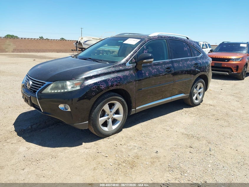 2013 Lexus VIN 2T2BK1BA8DC160651 IAAI salvage auction — HAIL, Salvage Title, sold $4,950 on 2026-08-24 (photo 2)