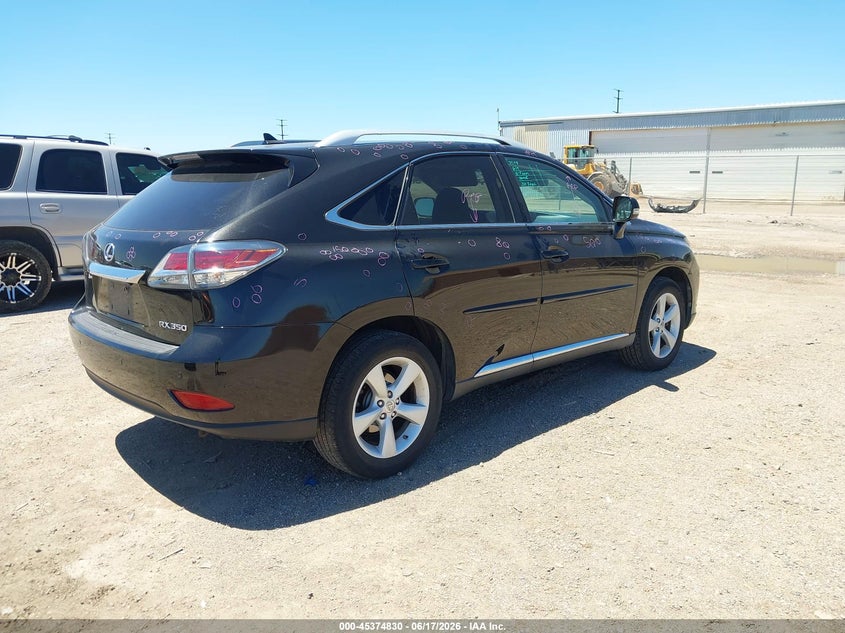 2013 Lexus VIN 2T2BK1BA8DC160651 IAAI salvage auction — HAIL, Salvage Title, sold $4,950 on 2026-08-24 (photo 4)