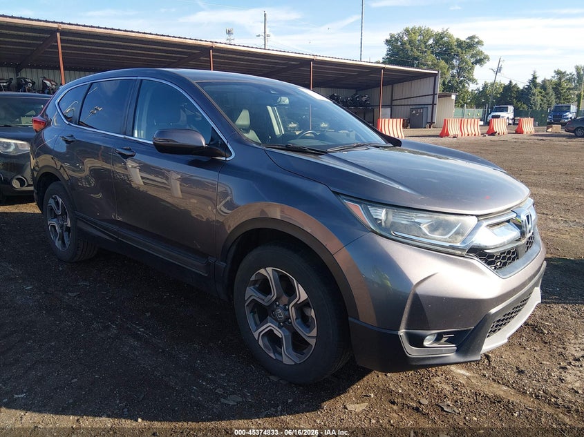 2018 Honda Cr-v VIN 7FARW2H81JE053566 IAAI salvage auction — LEFT FRONT, Salvage Title, sold $7,100 on 2026-07-26 (photo 1)