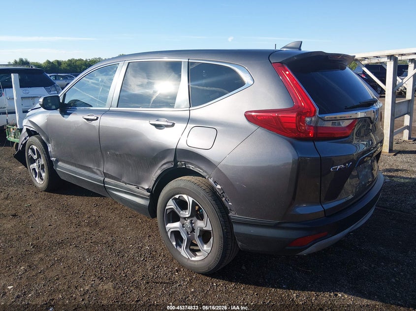 2018 Honda Cr-v VIN 7FARW2H81JE053566 IAAI salvage auction — LEFT FRONT, Salvage Title, sold $7,100 on 2026-07-26 (photo 3)
