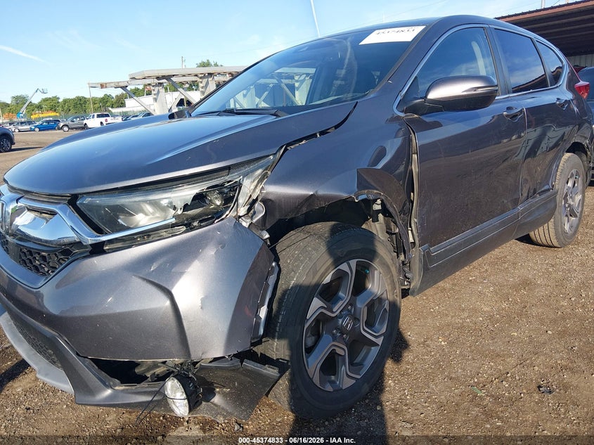 2018 Honda Cr-v VIN 7FARW2H81JE053566 IAAI salvage auction — LEFT FRONT, Salvage Title, sold $7,100 on 2026-07-26 (photo 6)