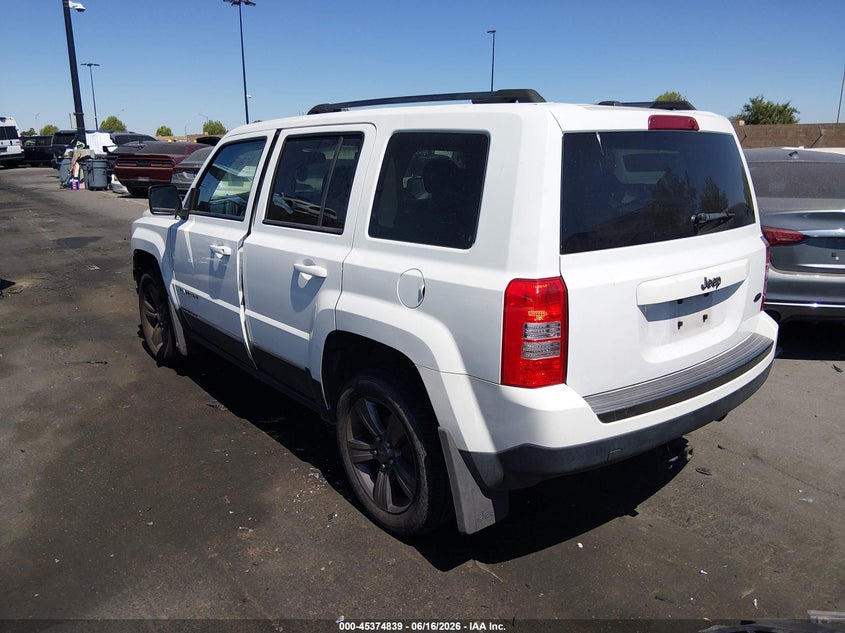 2016 Jeep Liberty (patriot) VIN 1C4NJPBA7GD803795 IAAI salvage auction — FRONT END, Salvage Title, sold $1,650 on 2026-08-14 (photo 3)