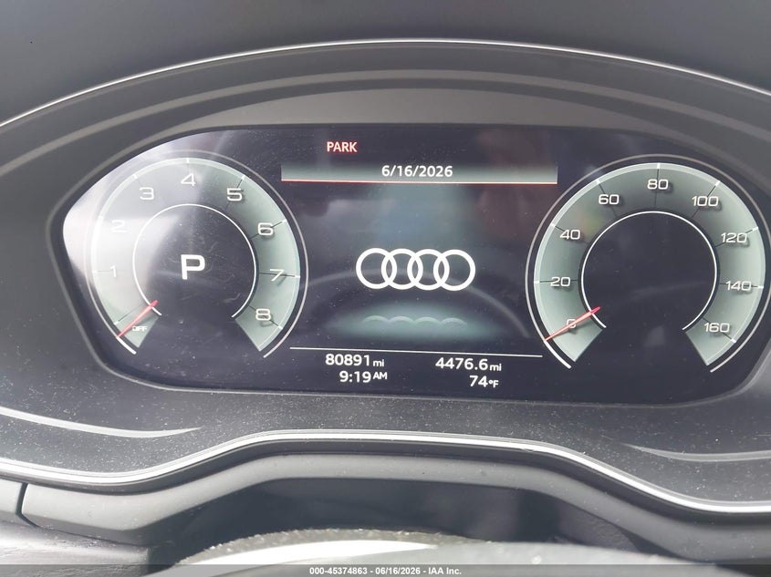 2022 Audi A4 VIN WAUEAAF4XNN004793 IAAI salvage auction — SIDE, Salvage (North Carolina), sold $7,250 on 2026-07-29 (photo 7)