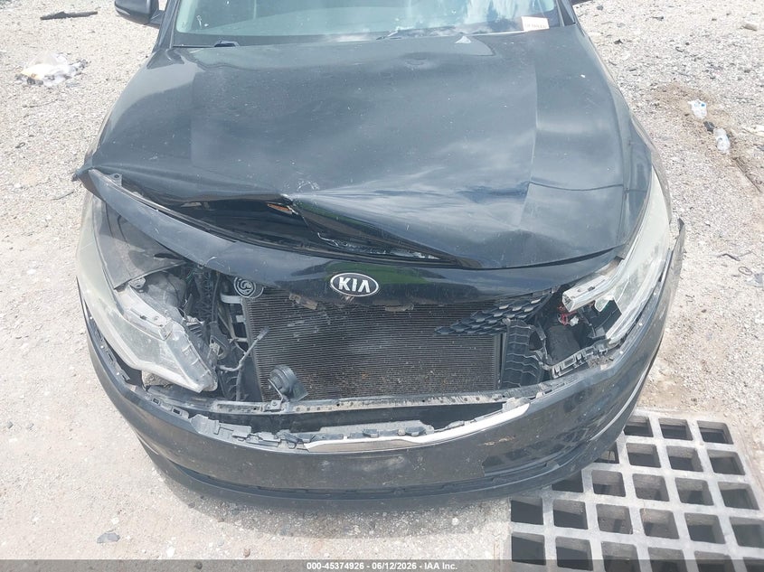 2018 Kia Optima VIN 5XXGU4L36JG196168 IAAI salvage auction — FRONT END, Original (Texas), sold $875 on 2026-07-30 (photo 6)