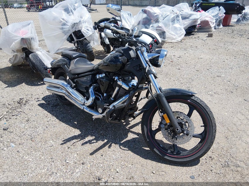 2015 Yamaha Xv VIN JYAVP37E2FA000231 IAAI salvage auction — FRONT END, Salvage (Illinois), sold $3,000 on 2026-07-22 (photo 1)